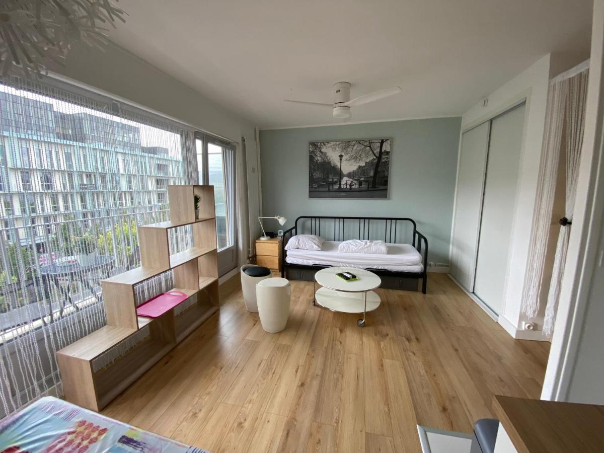 Studio Morgane-Balcon Couvert-Wifi-Pres Centre-Linge Et Menage Reims Luaran gambar